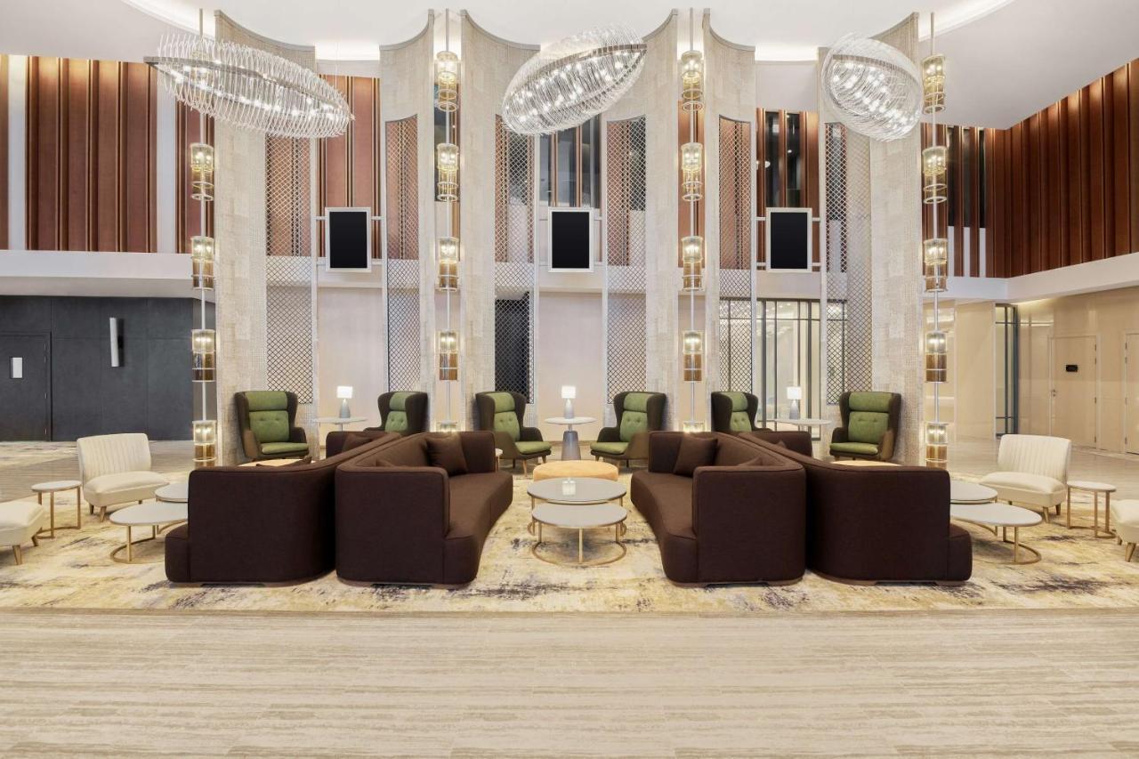 Radisson Blu Hotel Riyadh Convention And Exhibition Center Exteriér fotografie The lobby of the hotel