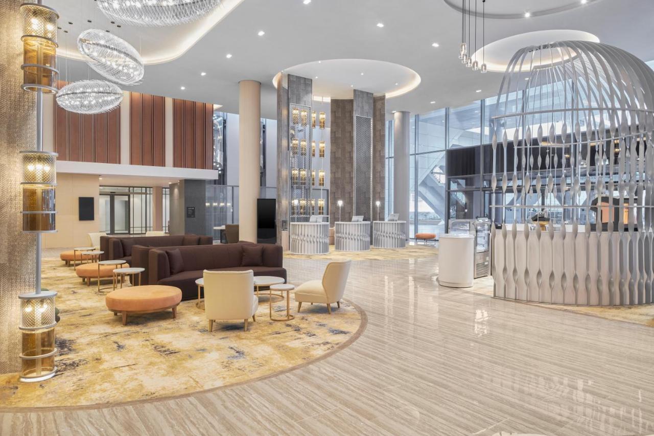 Radisson Blu Hotel Riyadh Convention And Exhibition Center Exteriér fotografie Lobby